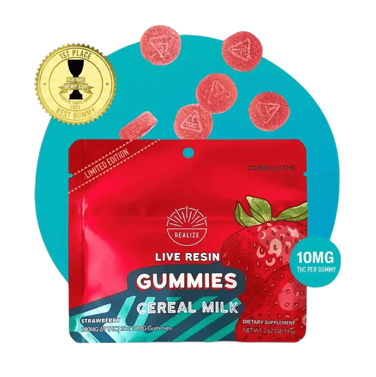 services-01 Realize Live Resin Delta 9 Gummies 200 Mg Limited Edition Coastal Hemp Co 2